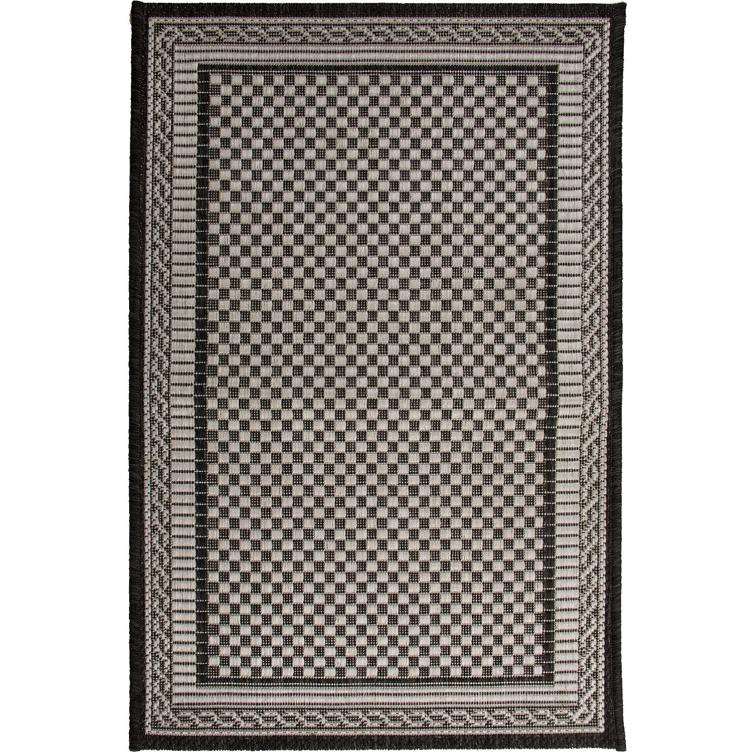 Marbex Dywan zewnętrzny/wewnętrzny STRADA 993/08 szary 60 x 100 cm