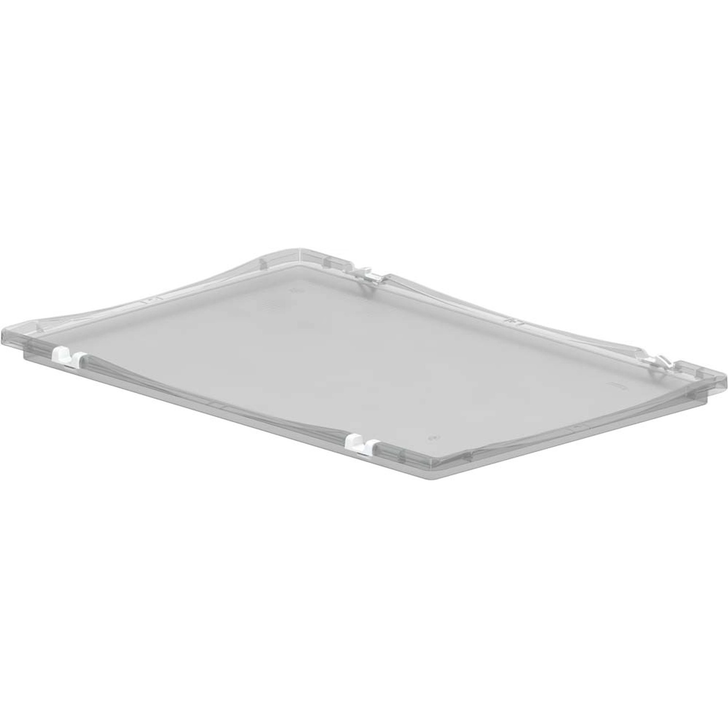 Pokrywa EUROBOX transparentna duża zawiasy 40 cm x 60 cm