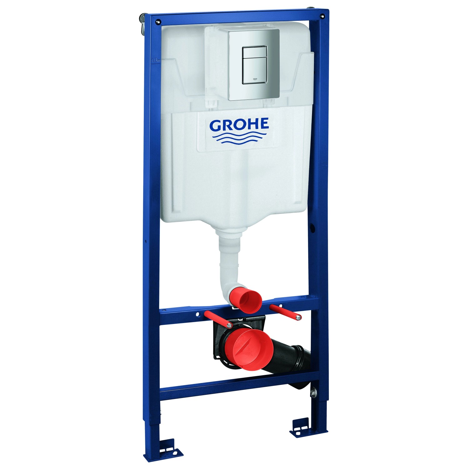 Grohe Stelaż WC podtynkowy Solido New 3 w 1 przycisk chrom