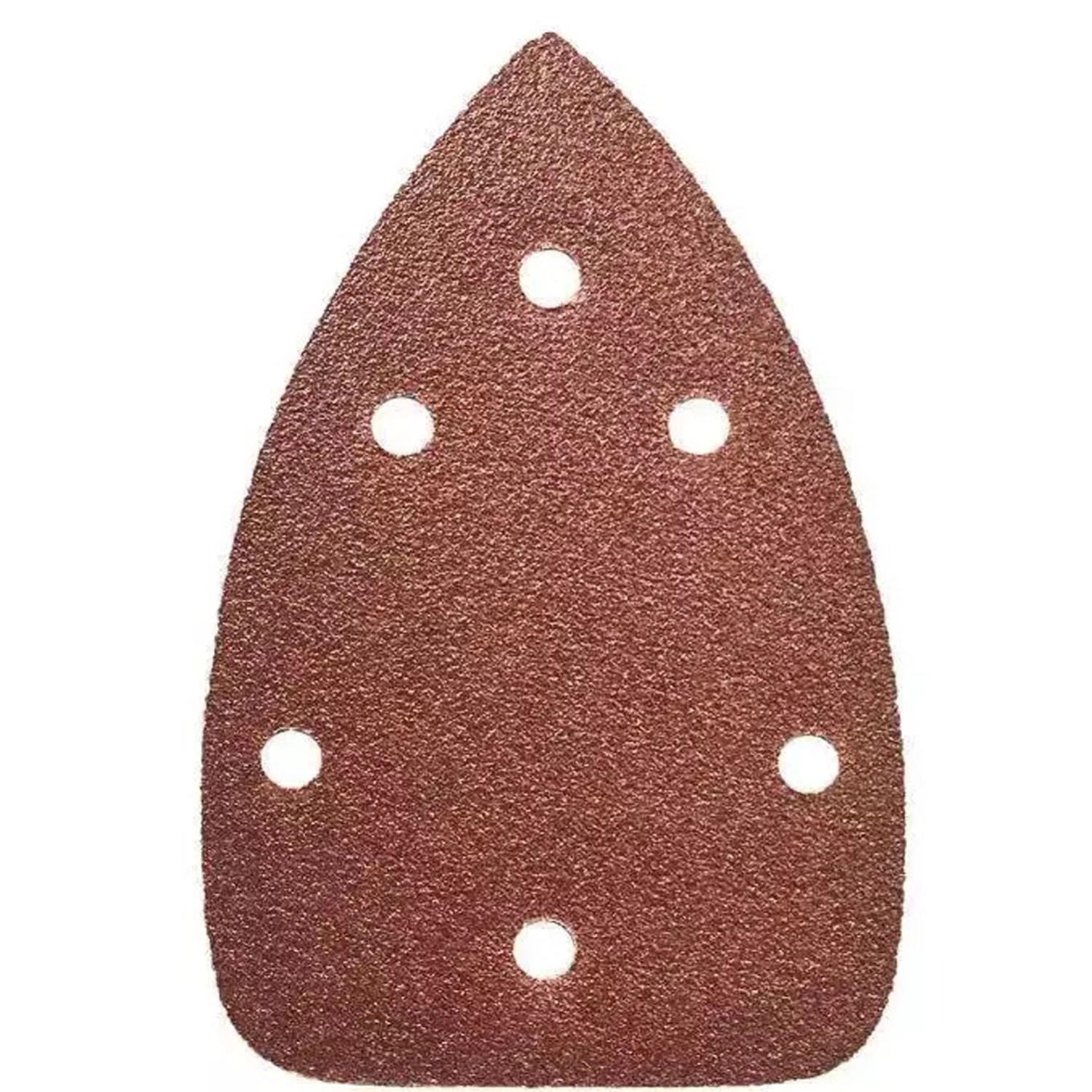 Dedra Papier ścierny 140x140x80 gr. 180 rzep - 5 szt.