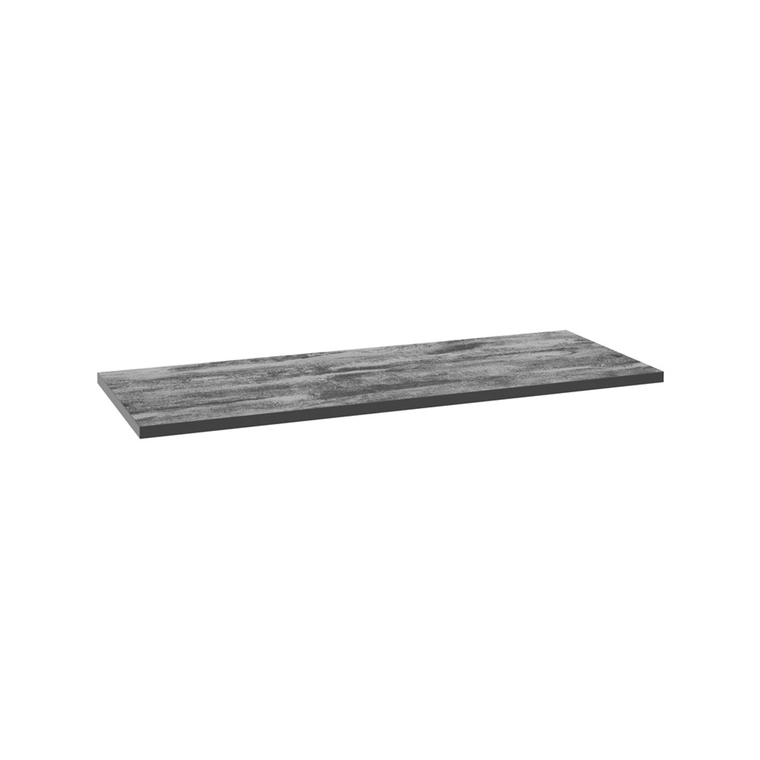 Deftrans Blat łazienkowy Metro czarny beton 120x46cm