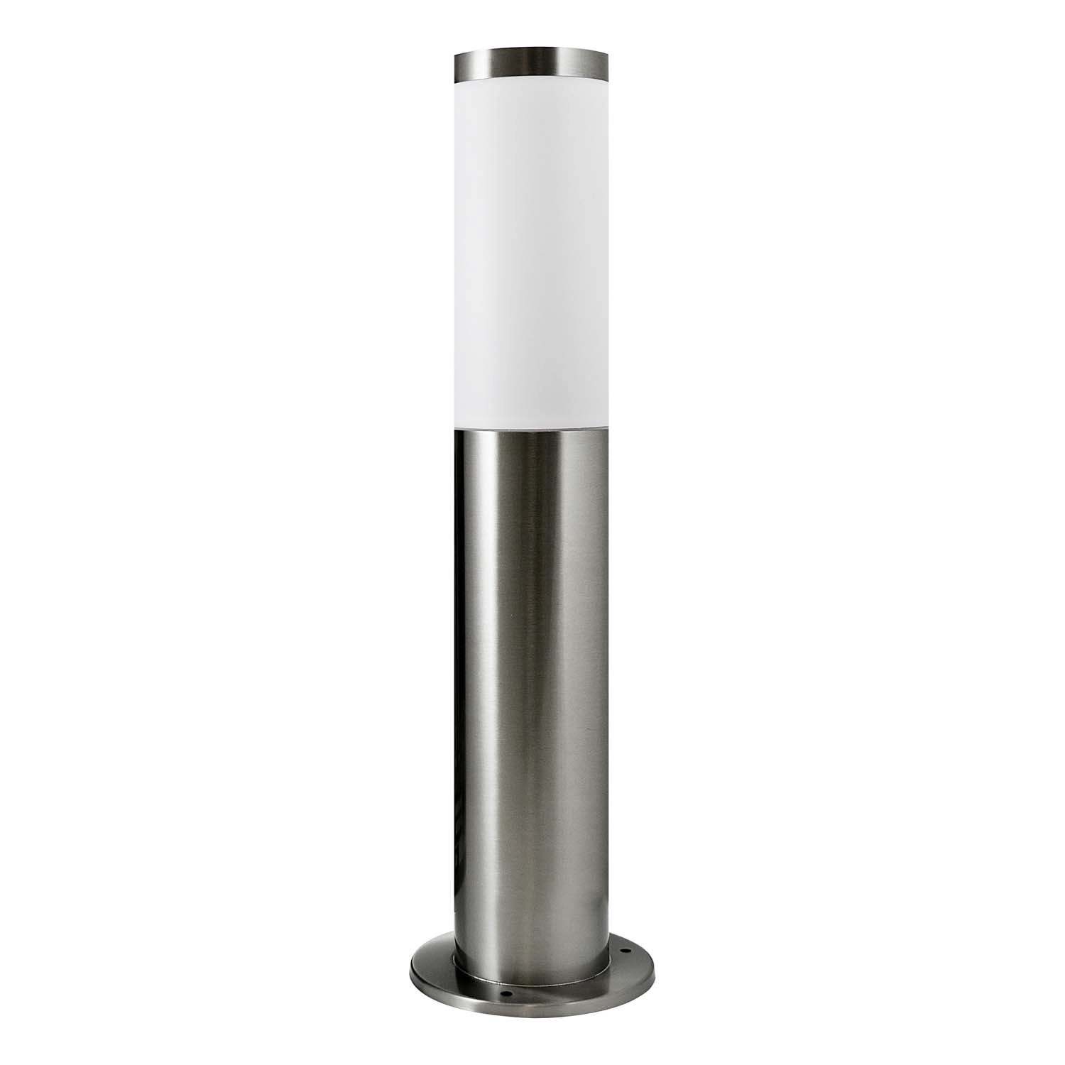 Polux Słupek zewnętrzny LIVIA wys. 45 cm satyna E27