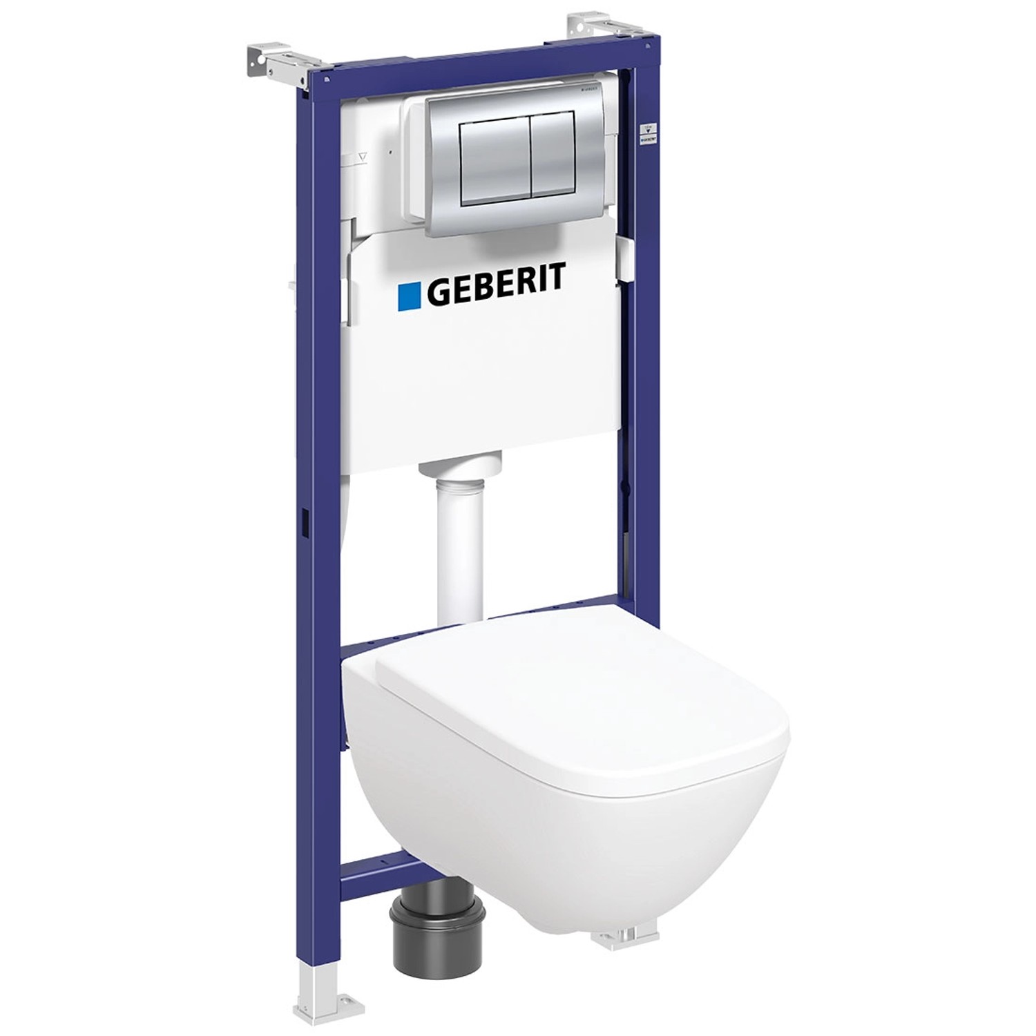 Zestaw Geberit SQUARE 30 chrom