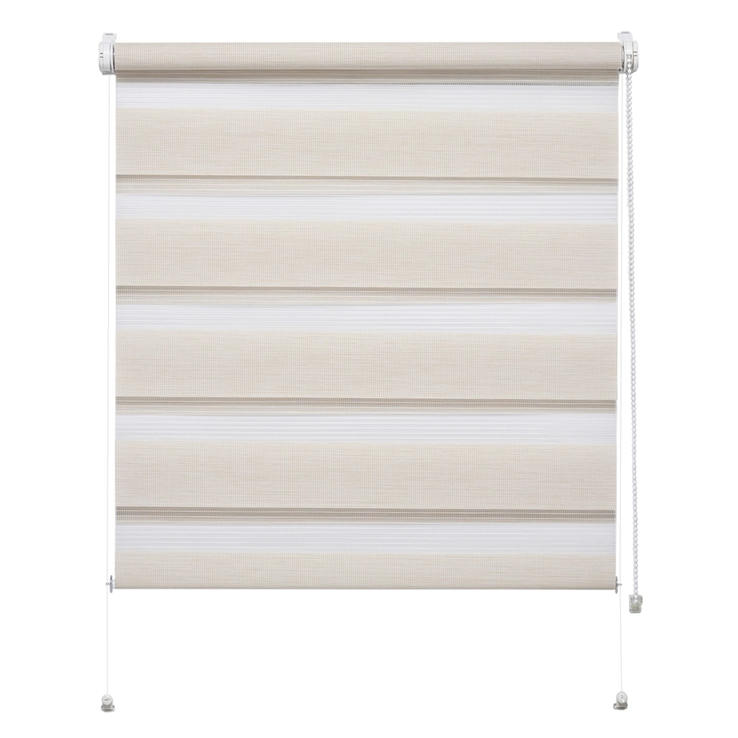 Mini roleta ZEBRA SILVALIN Dzień/Noc kremowa 105 cm x 150 cm