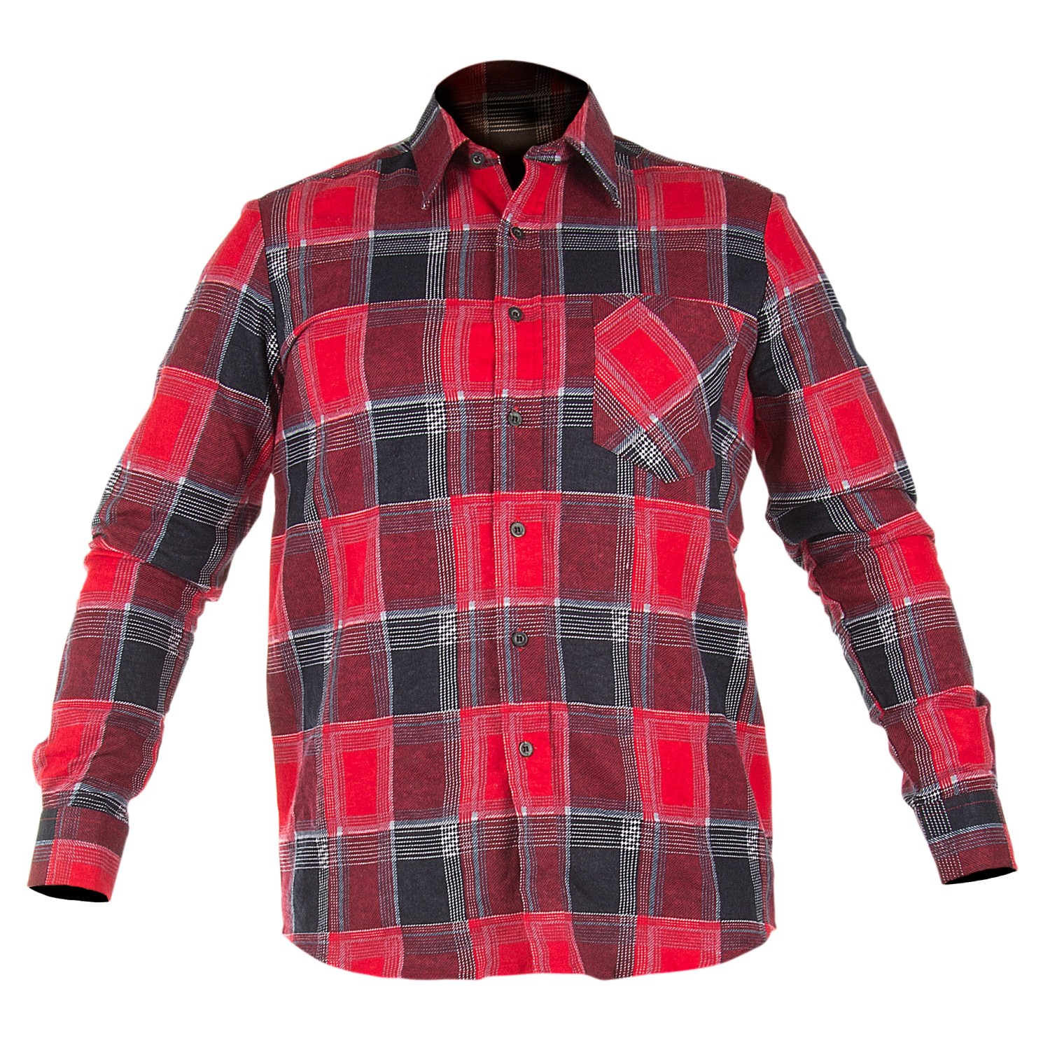 Lahti Pro Koszula flanelowa czerwona, rozm. 2XL