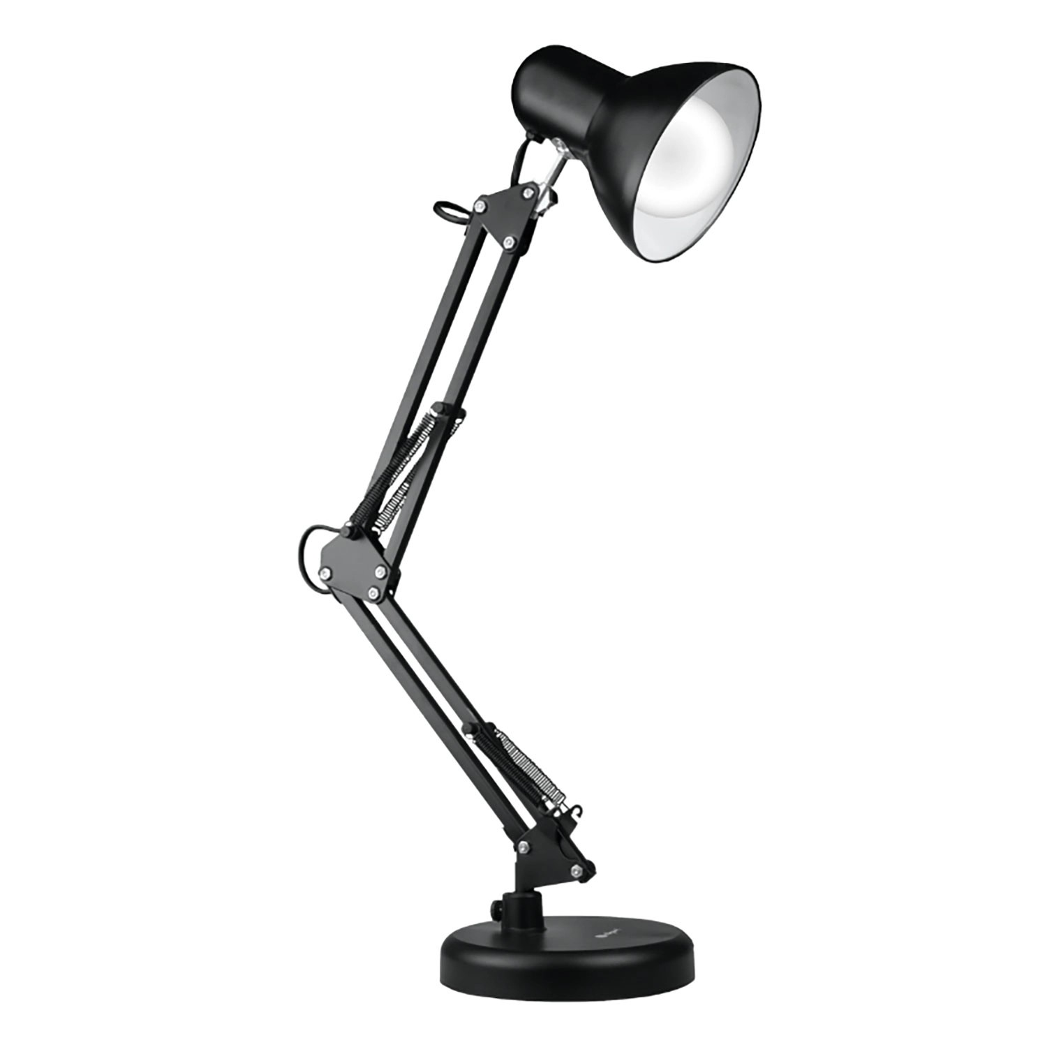 DPM Lampka biurkowa kreślarska składana 1xE27 40W czarna
