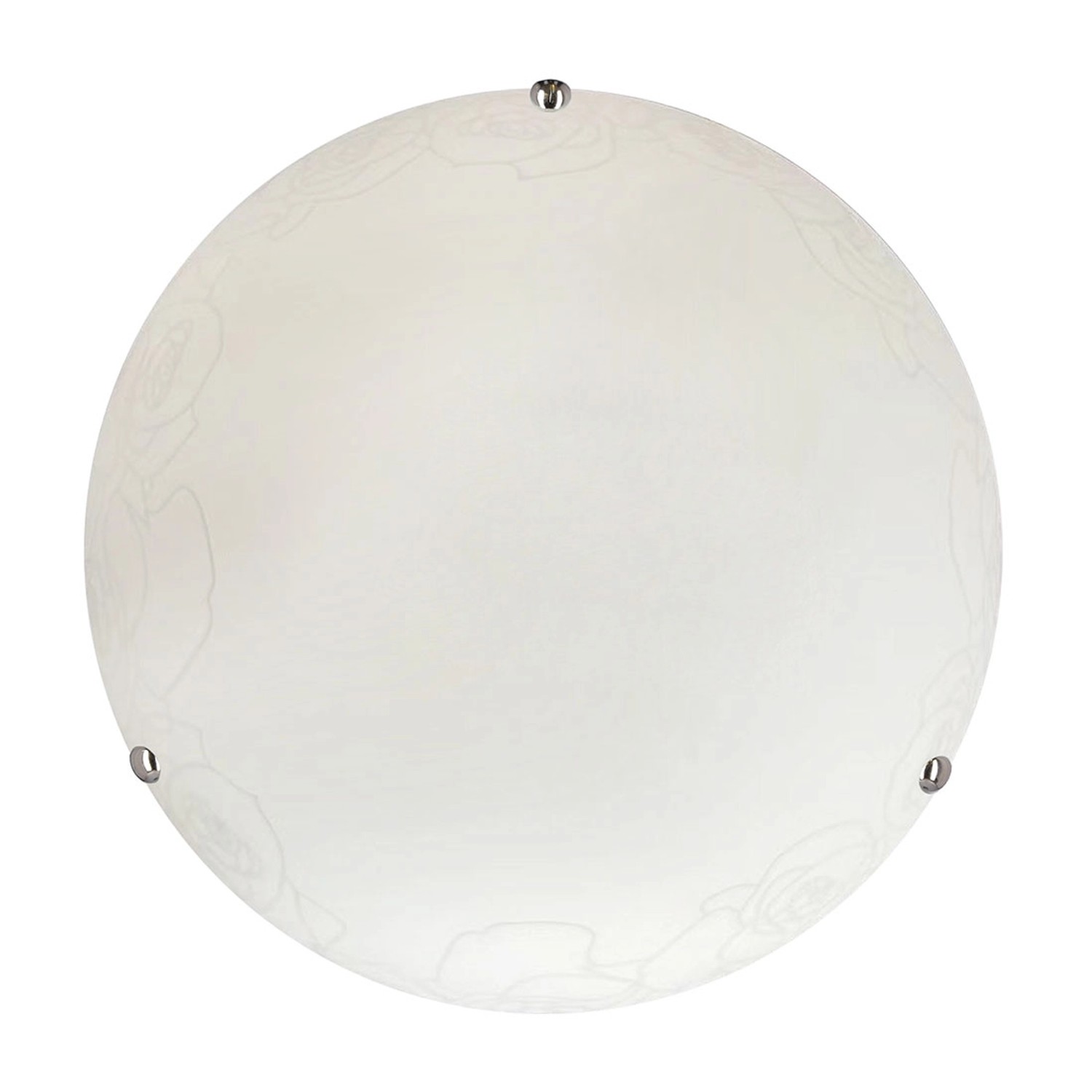 Candellux Plafon MACARI biały 30 cm 1xE27