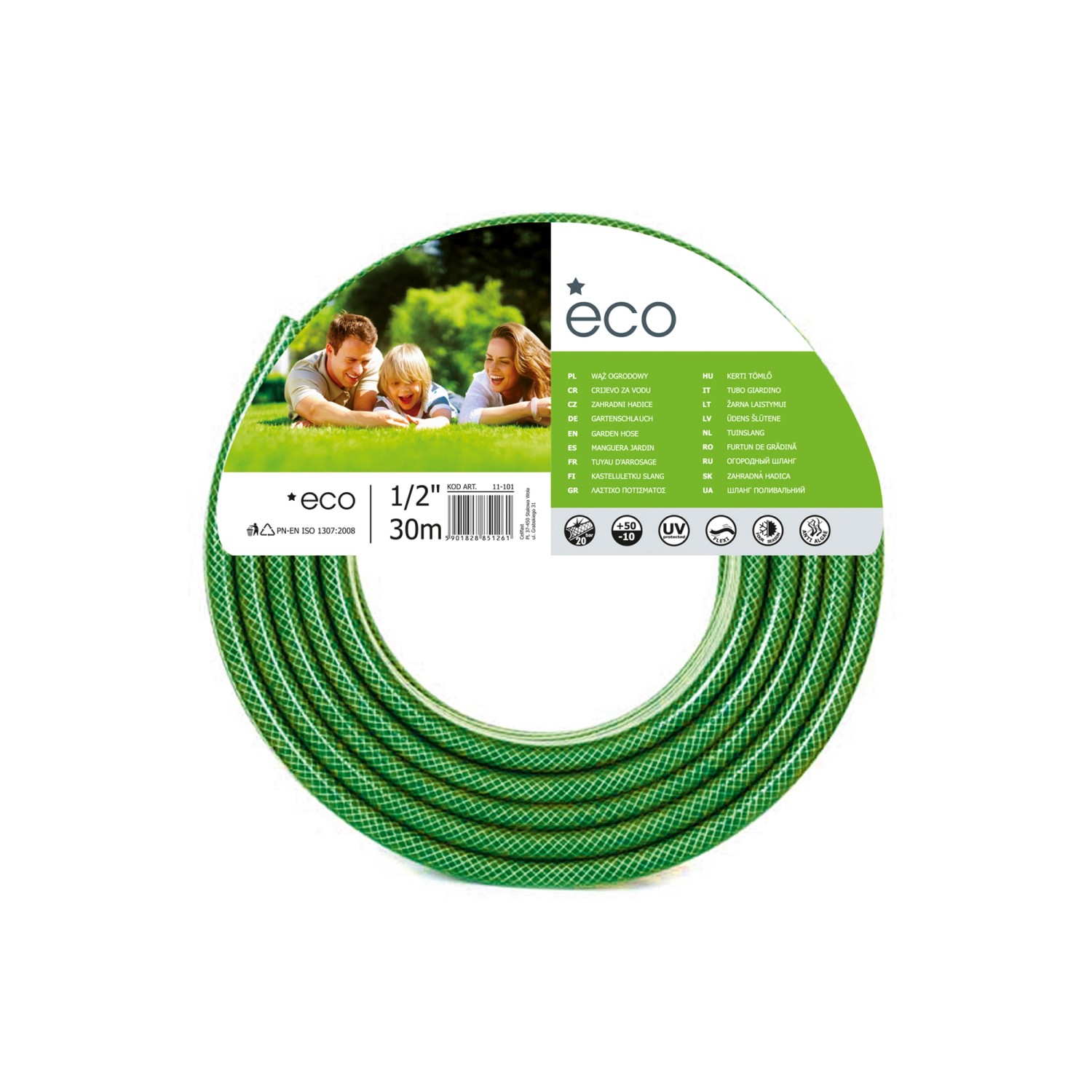 Cellfast Wąż ogrodowy ECO 13 mm (1/2") 30 m