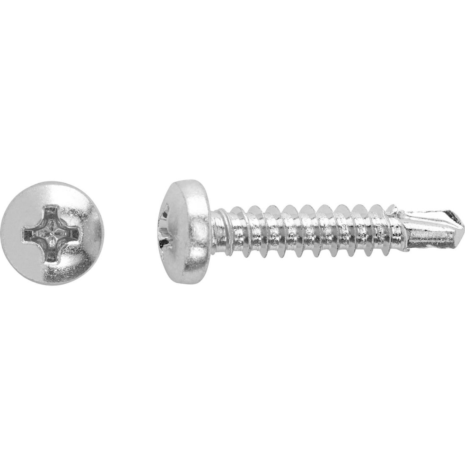 LUX Wkręt z łbem walcowym PH 3,5 x 13 mm ocynk 40 szt