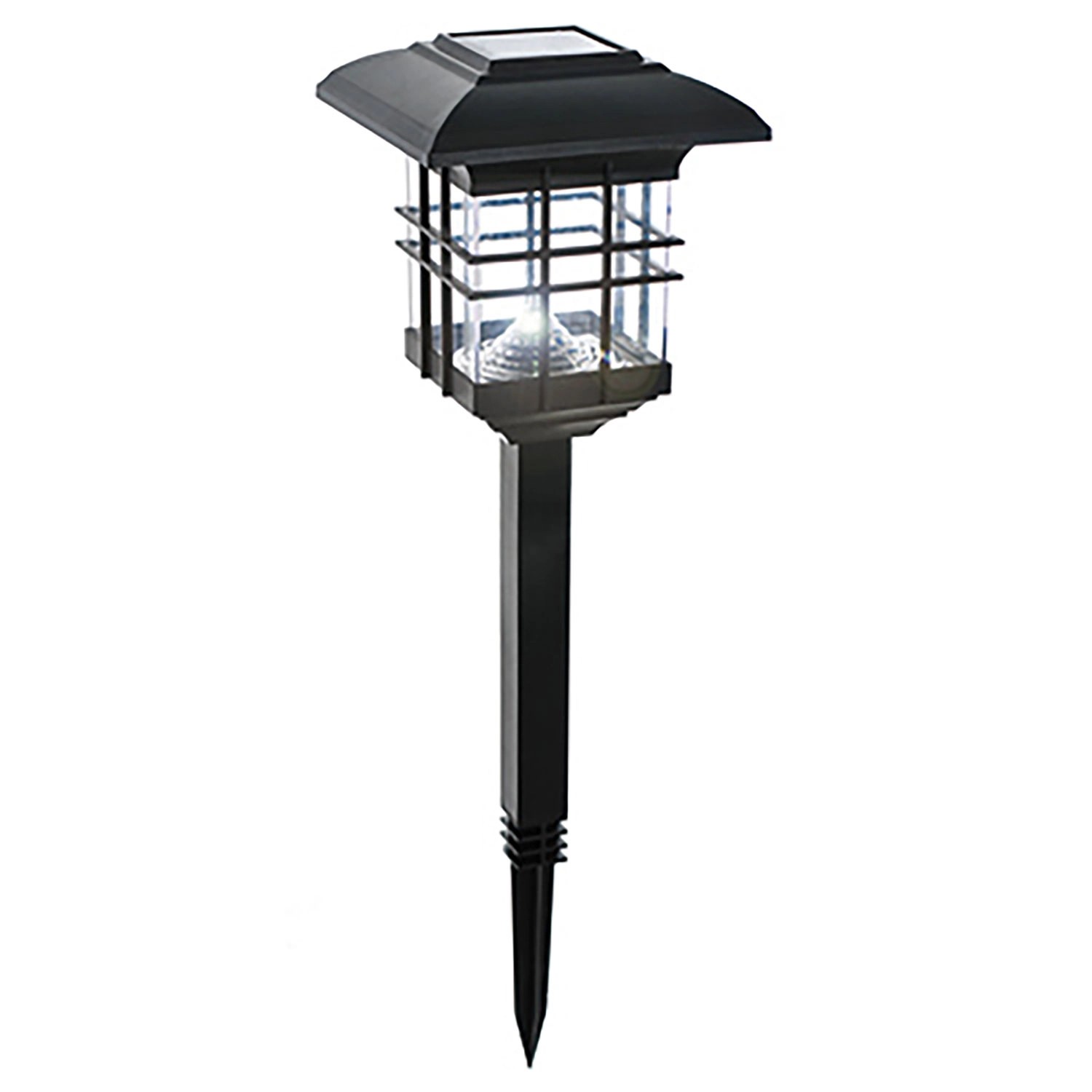Jumi Lampa solarna 1 LED czarna 0,08W 3000K