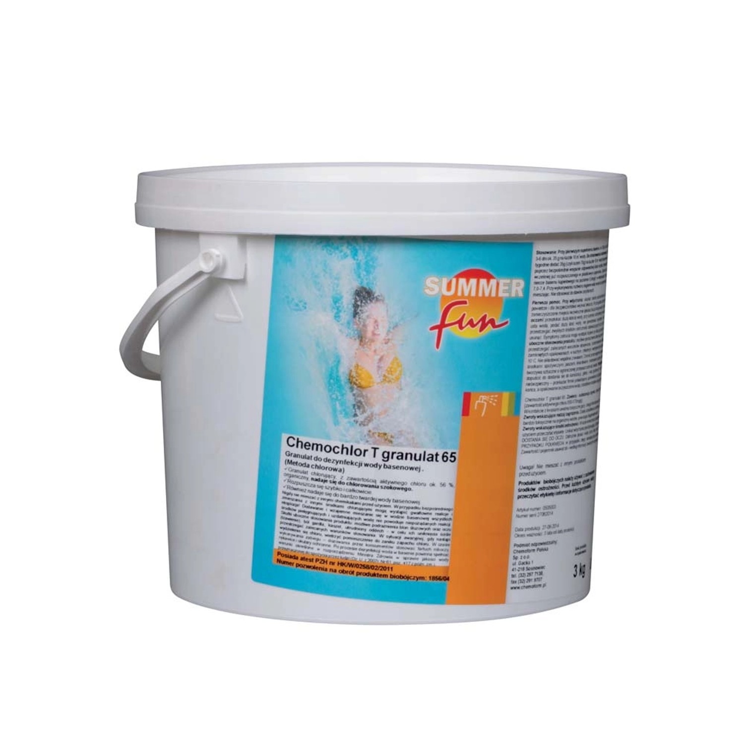 Summer Fun Chemochlor T 65 granulat 3 kg