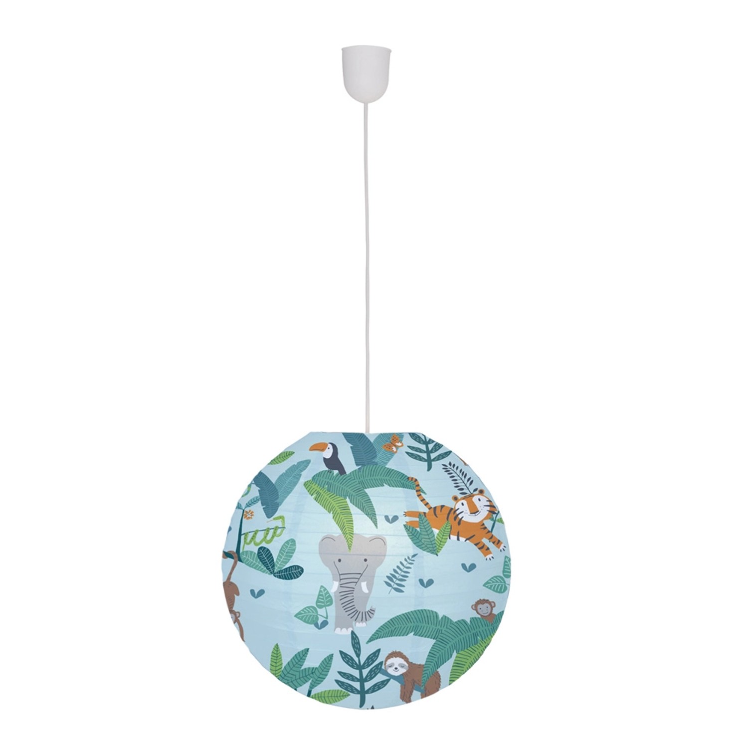 Nave Lampa kula papierowa zielona 1x40W E27