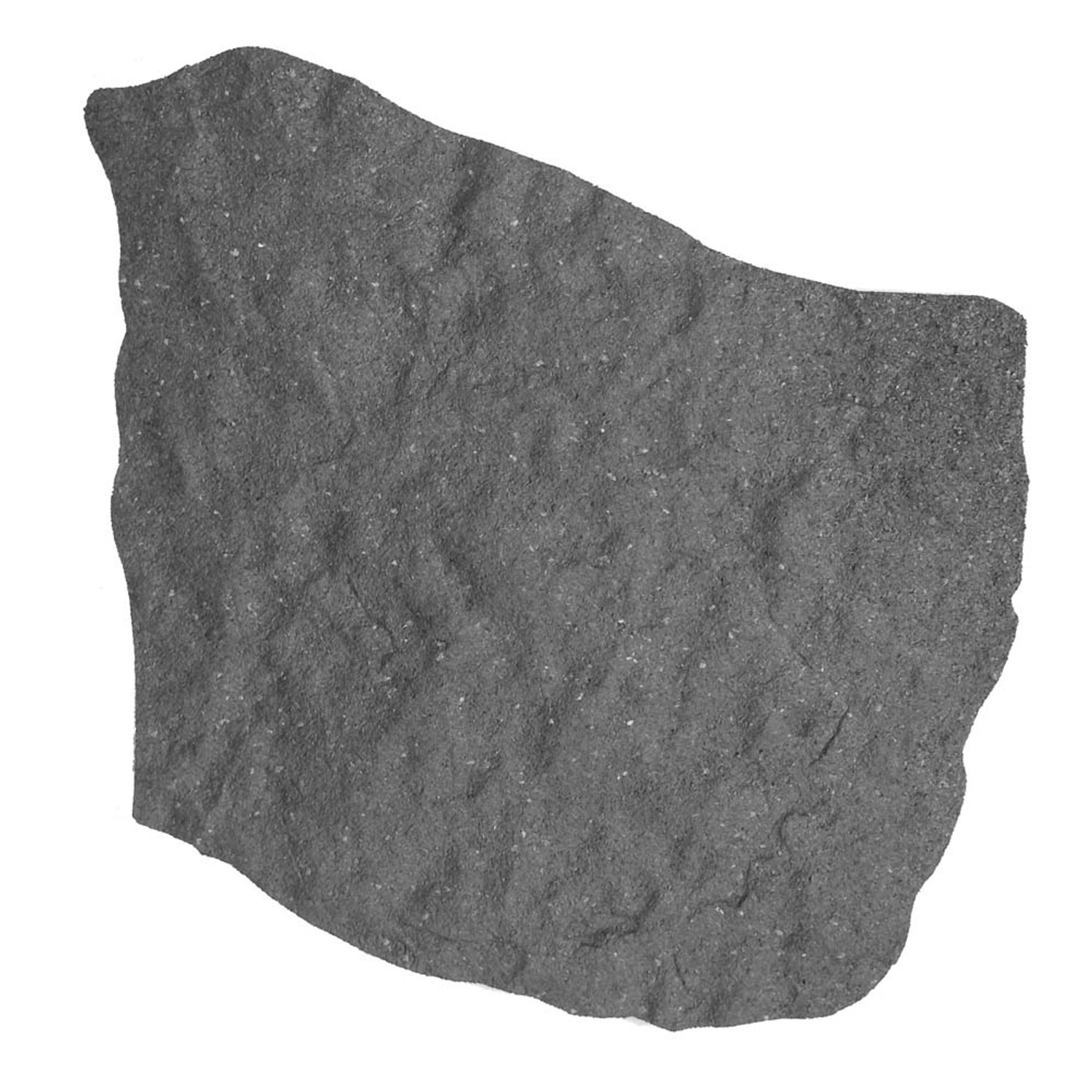 MultyHome Płyta ogrodowa z gumy 100% z recyklingu Natural Stone szary 42 x 53 cm