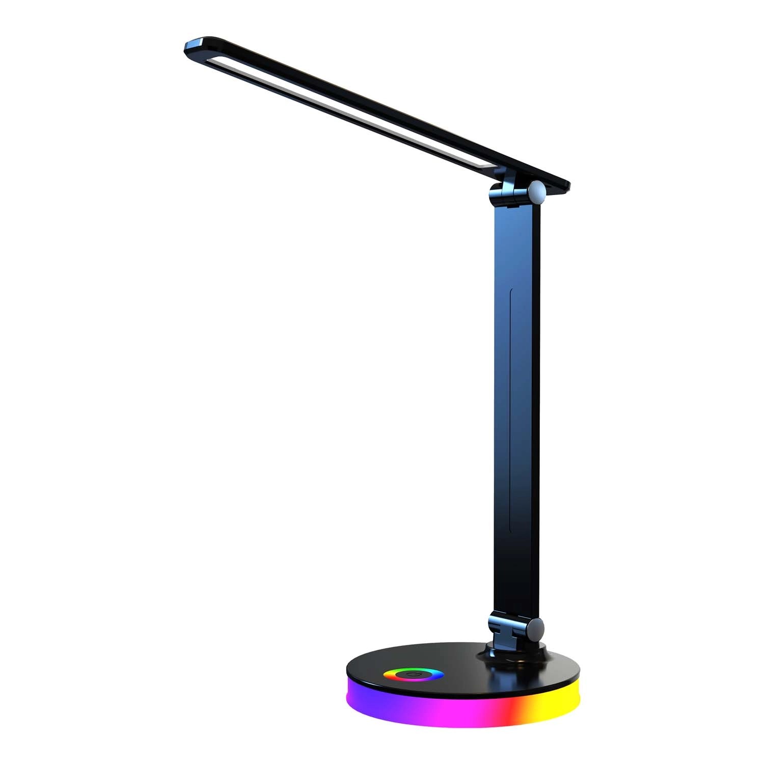 MiLAGRO Lampka biurkowa LED BRUNO 5W 3000-6500K+RGB 300lm czarna
