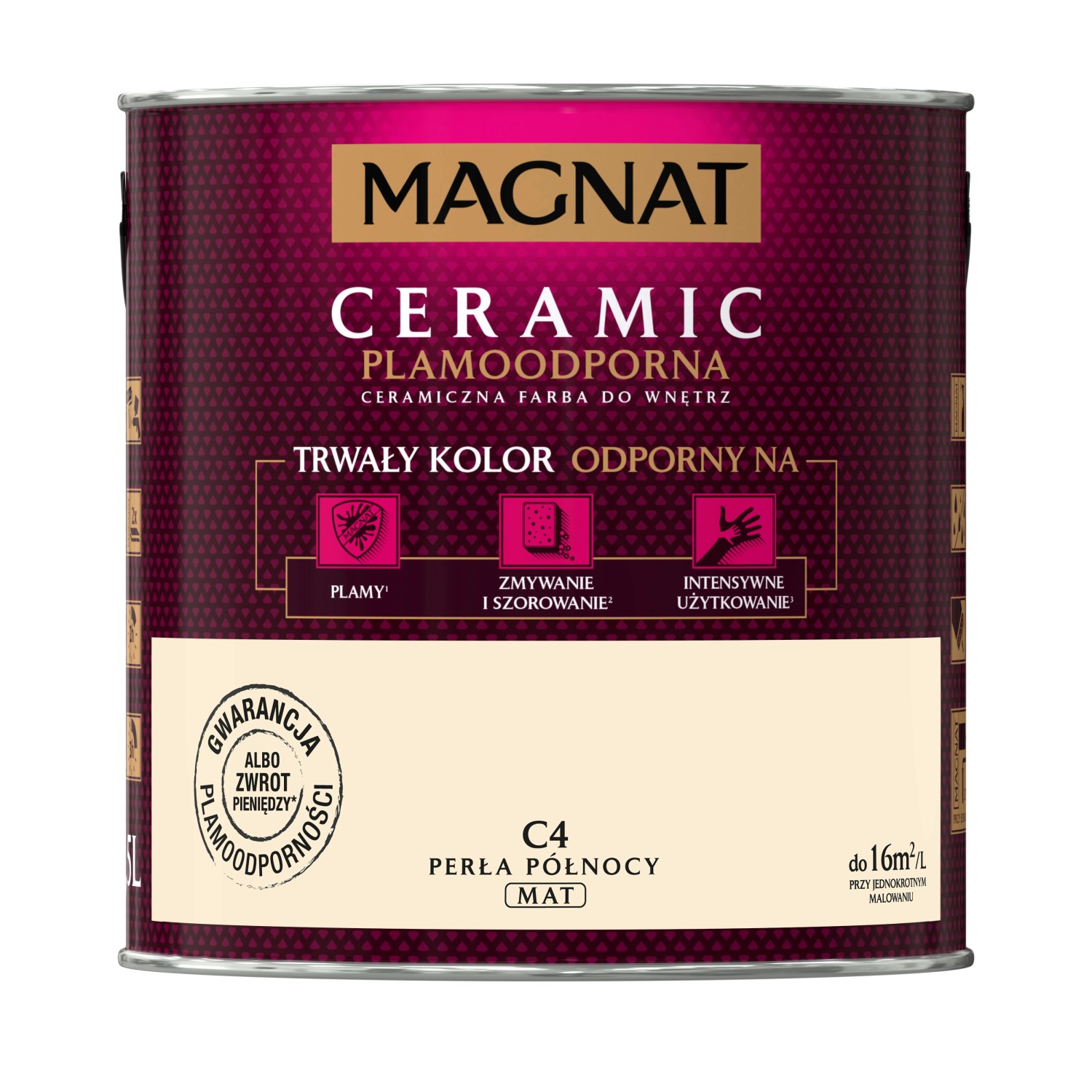 Farba Magnat Ceramic perła północy 2,5 l
