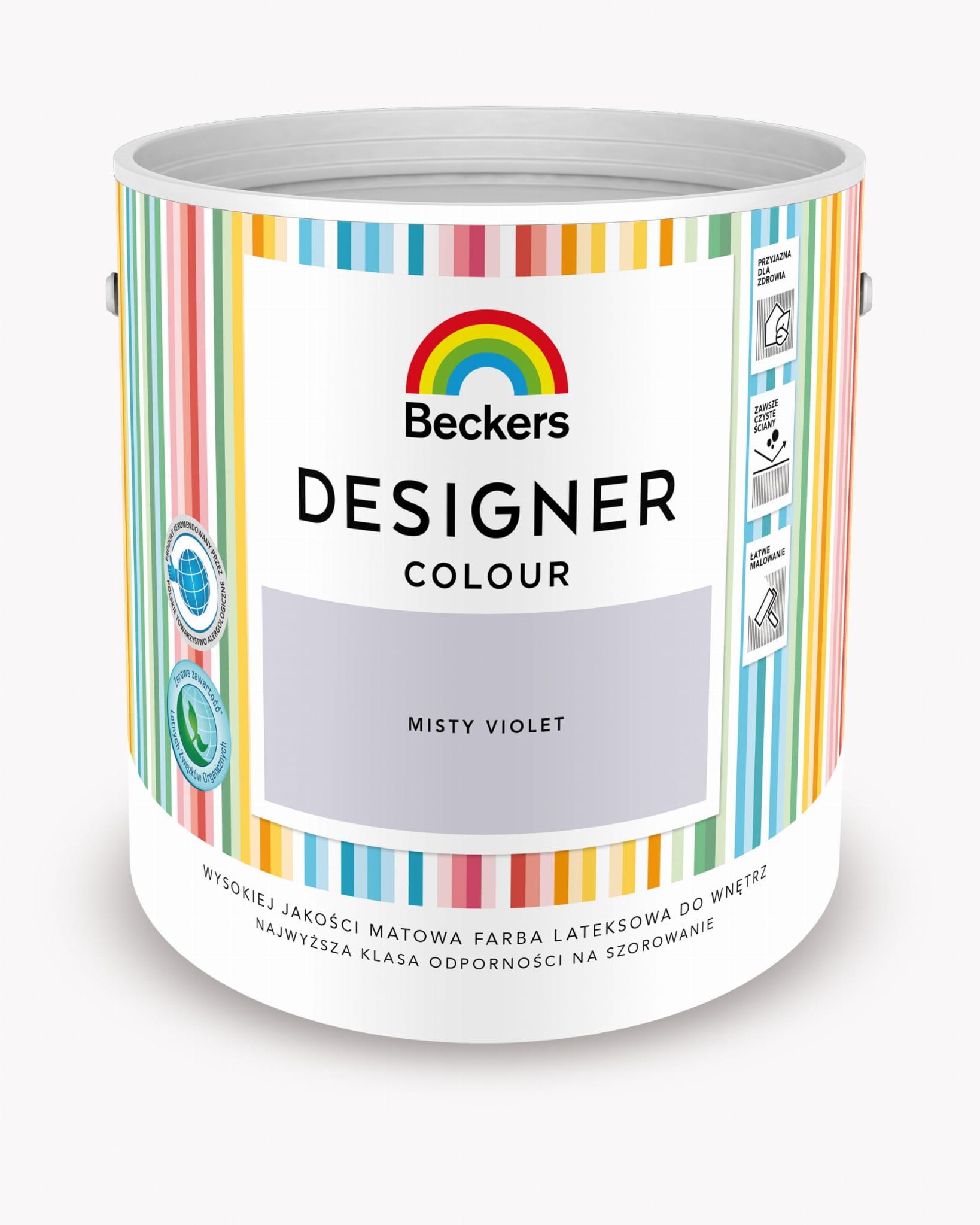 FARBA LATEKSOWA BECKERS DESIGNER MISTY VIOLET 2,5 L