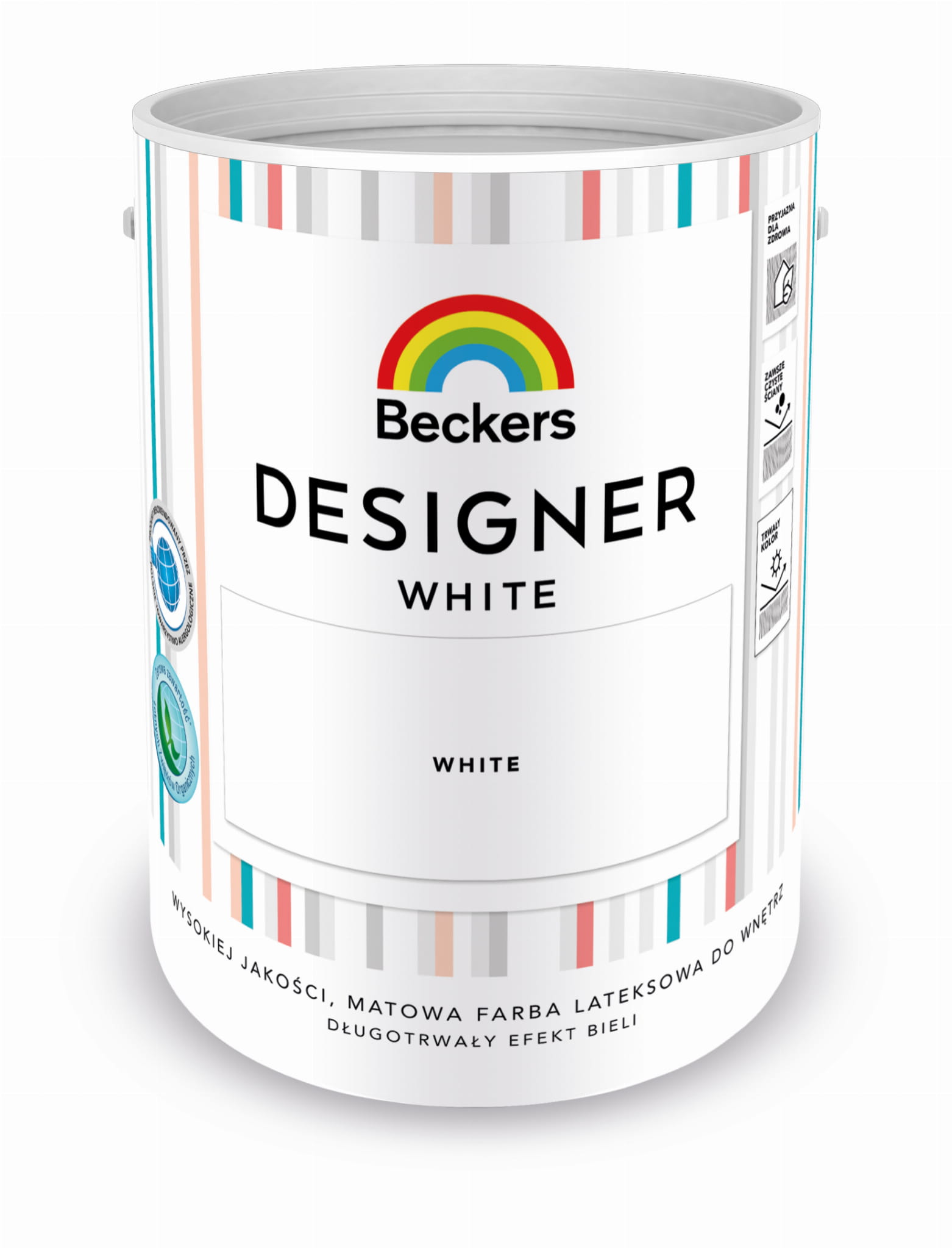 FARBA LATEKSOWA BECKERS DESIGNER WHITE 10 L