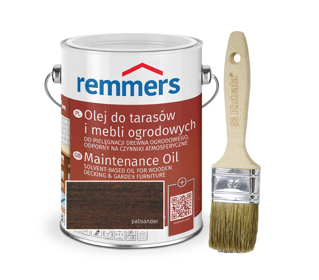 REMMERS PFLEGE-OL OLEJ DO DREWNA 5L PALISANDER