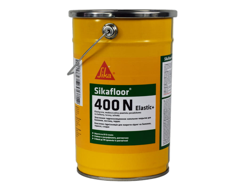 BARWNA POWŁOKA POLIURETANOWA SIKA SIKAFLOOR 400N RAL 7035 6KG