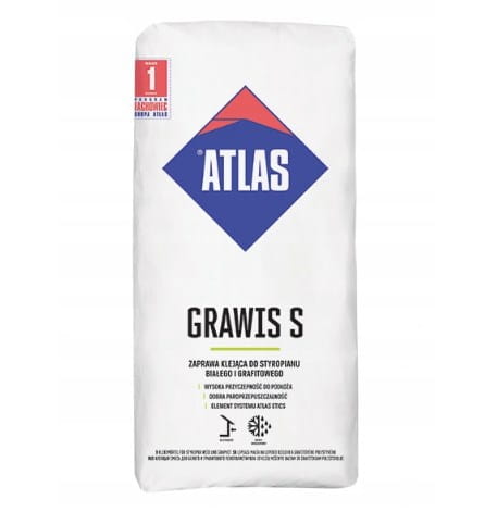 ATLAS KLEJ DO STYROPIANU GRAWIS S 25KG