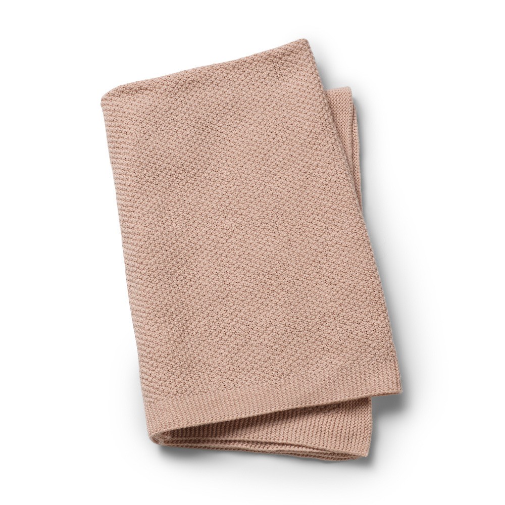 Elodie Details, Kocyk Dzianinowy Oeko-Tex Powder Pink