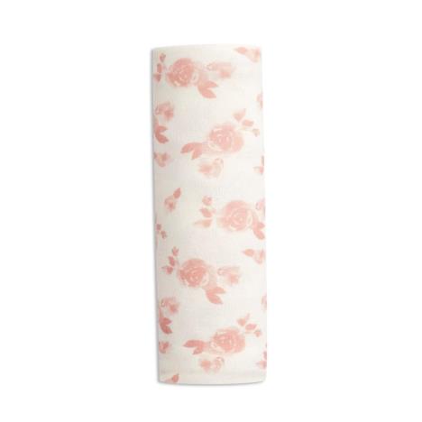 Aden & Anais, Kocyk dzianinowy SNUGGLE KNIT ROSETTES