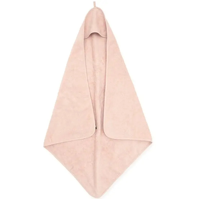 Ręcznik kąpielowy z kapturem 75 x 75 cm FROTTE PALE PINK Jollein BBTB