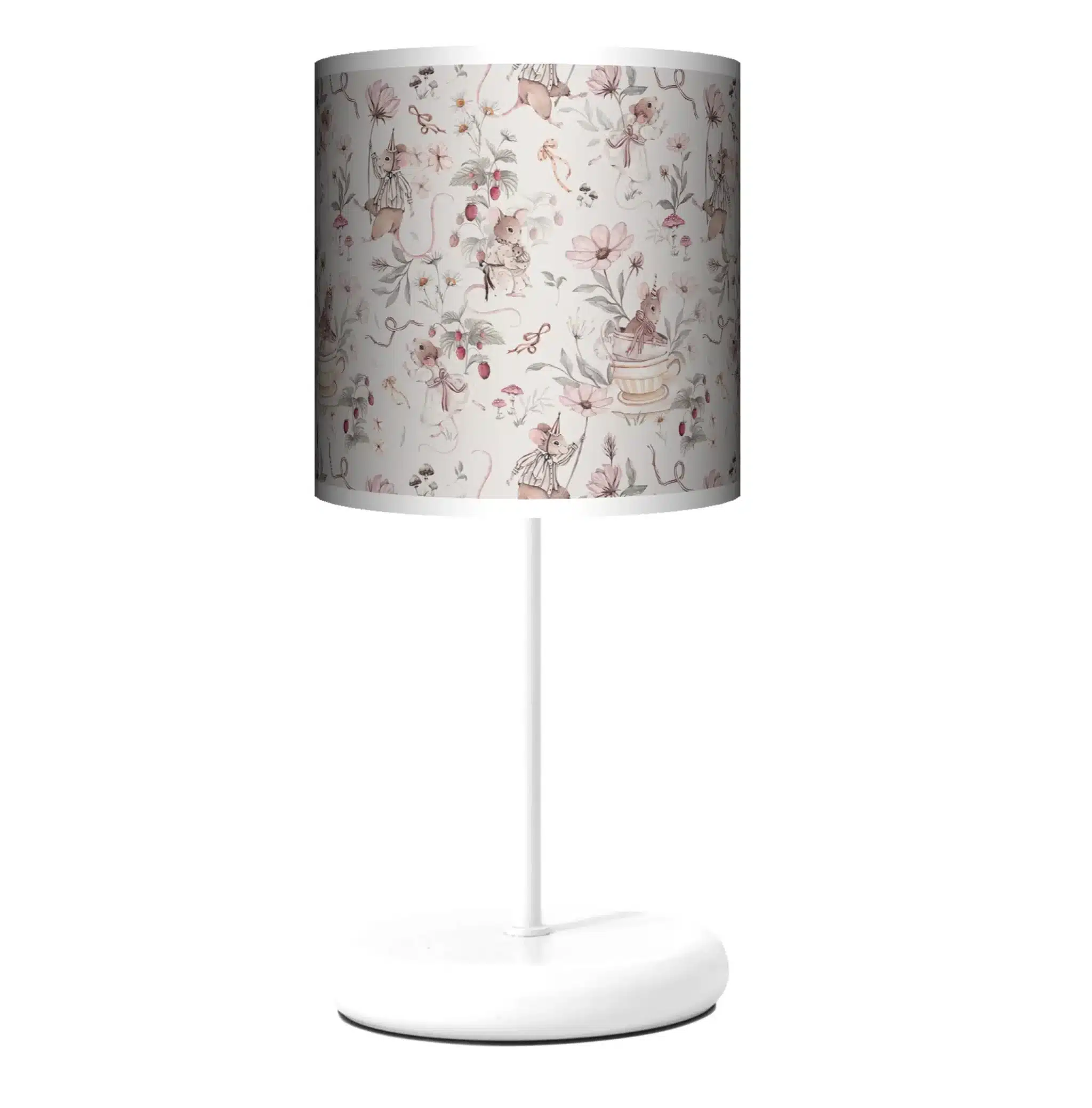 Lampa stojąca EKO Myszki na beżu FL