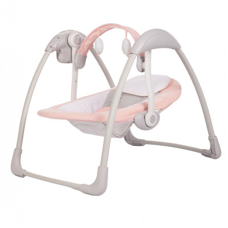 B-Huśtawka bujaczek Swing Dolphy pink grey AG