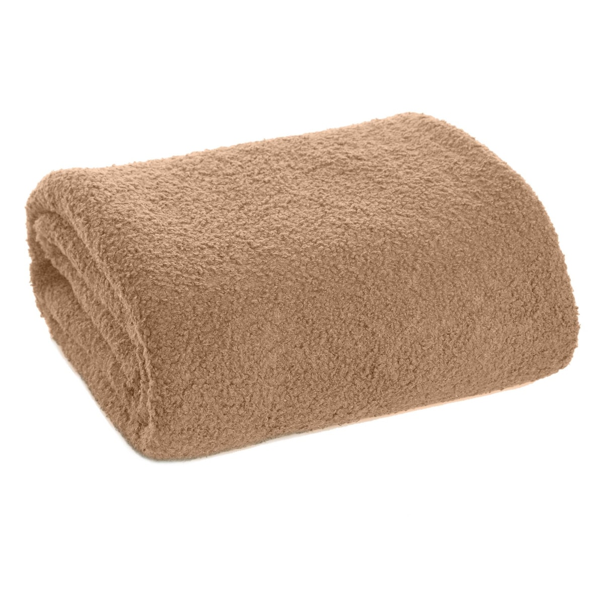 Koc Boucle beżowy - rozmiar do wyboru MM - 150x200