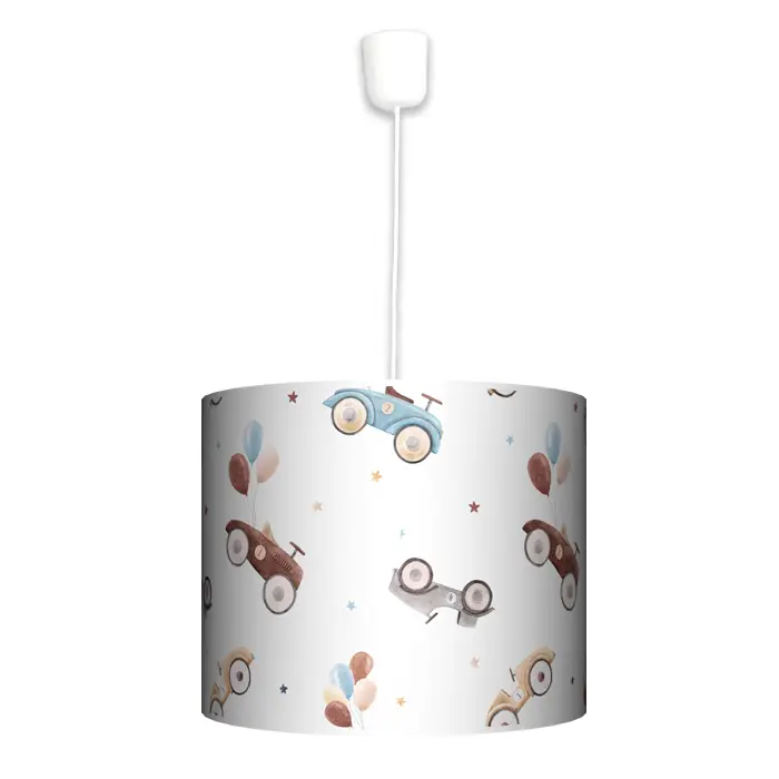 Lampa wisząca Retro Autka - rozmiar do wyboru FL - duża
