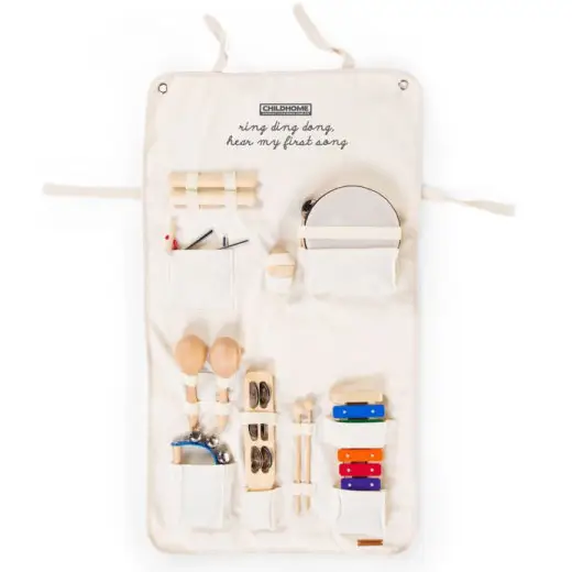 Childhome Orkiestra Zestaw 8 instrumentów + organizer