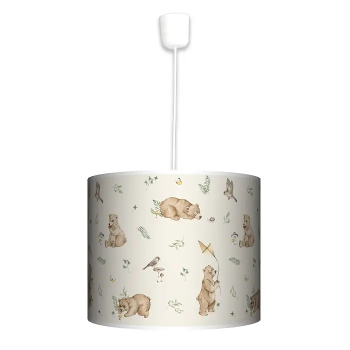 Lampa wisząca Misie Beż - rozmiar do wyboru FL - duża