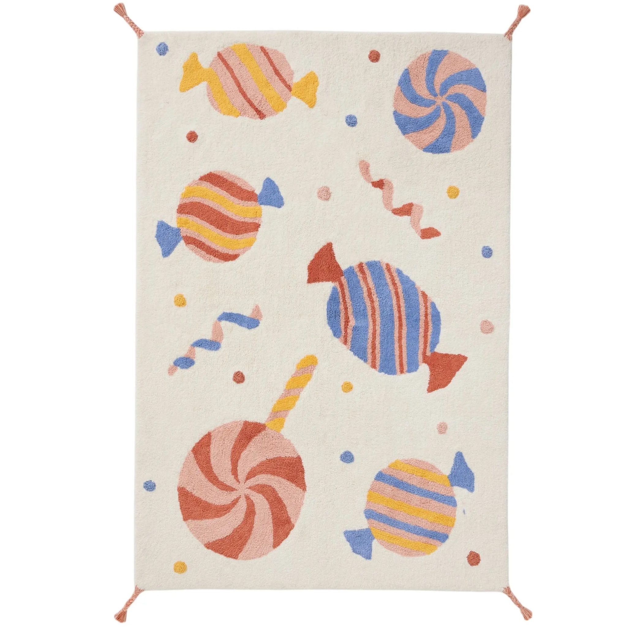 Dywan dziecięcy nadający się do prania Caramelle wielobarwny BEN - 160x230cm