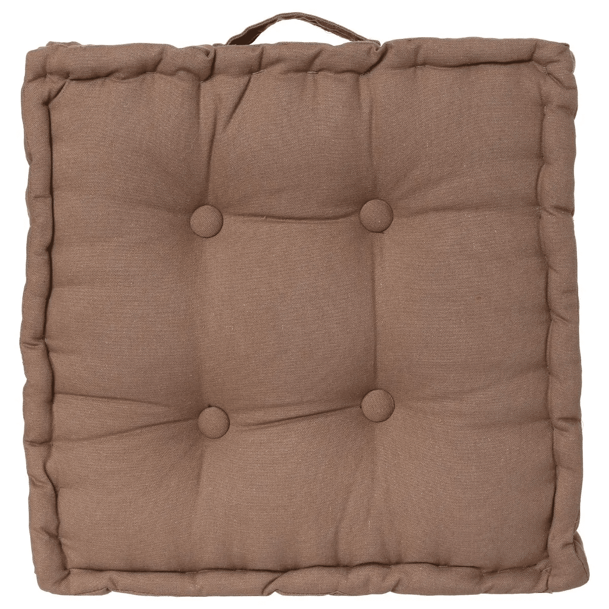 Poduszka do siedzenia na podłodze 40x40cm Taupe DB