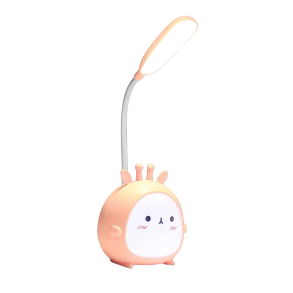 Lampka biurkowa kreskówkowy design pink NS