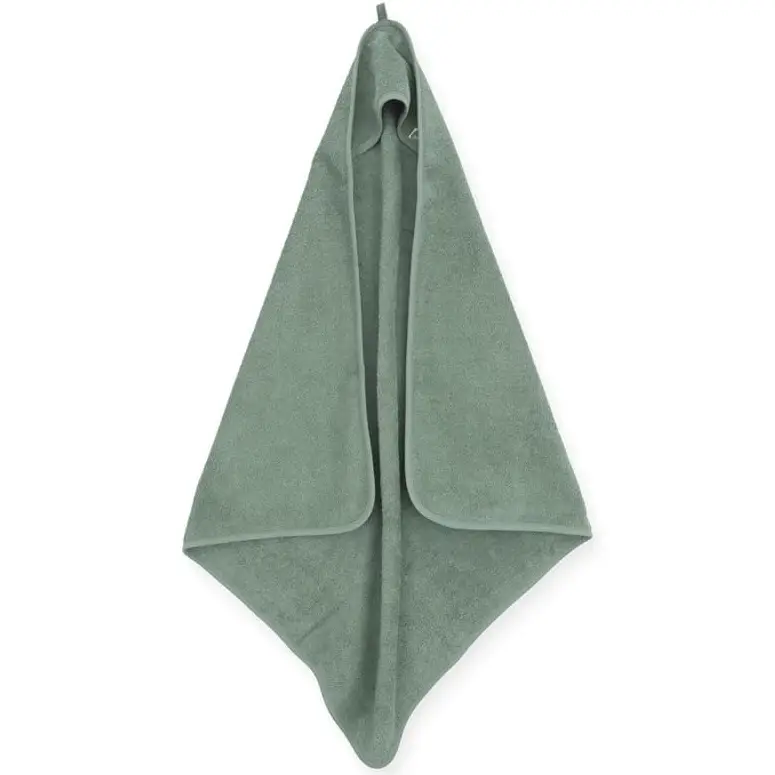 Ręcznik kąpielowy z kapturem 75 x 75 cm FROTTE ASH GREEN Jollein BBTB