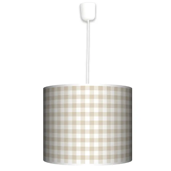 Lampa wisząca Beżowa Krateczka - rozmiar do wyboru FL - duża
