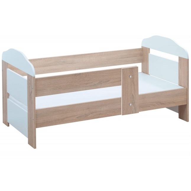 Tapczanik TOSIA bez szuflady 140x70 + materac -2 kolory BR - Szary