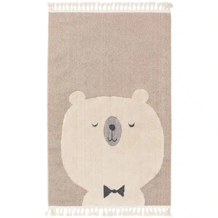 DYWAN DLA DZIECI MOMO BEIGE BEN - 90x130 cm