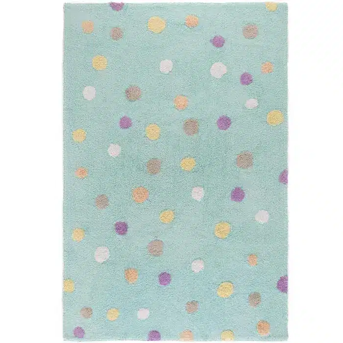 ZMYWALNY DYWAN DZIECIĘCY BAMBINI TURKUSOWY BEN - 150x225 cm