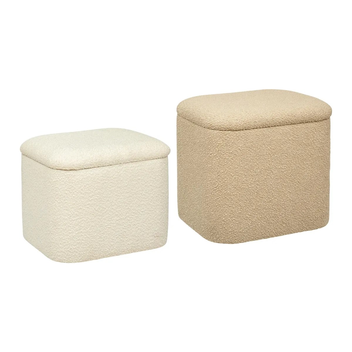Zestaw 2 puf boucle DB