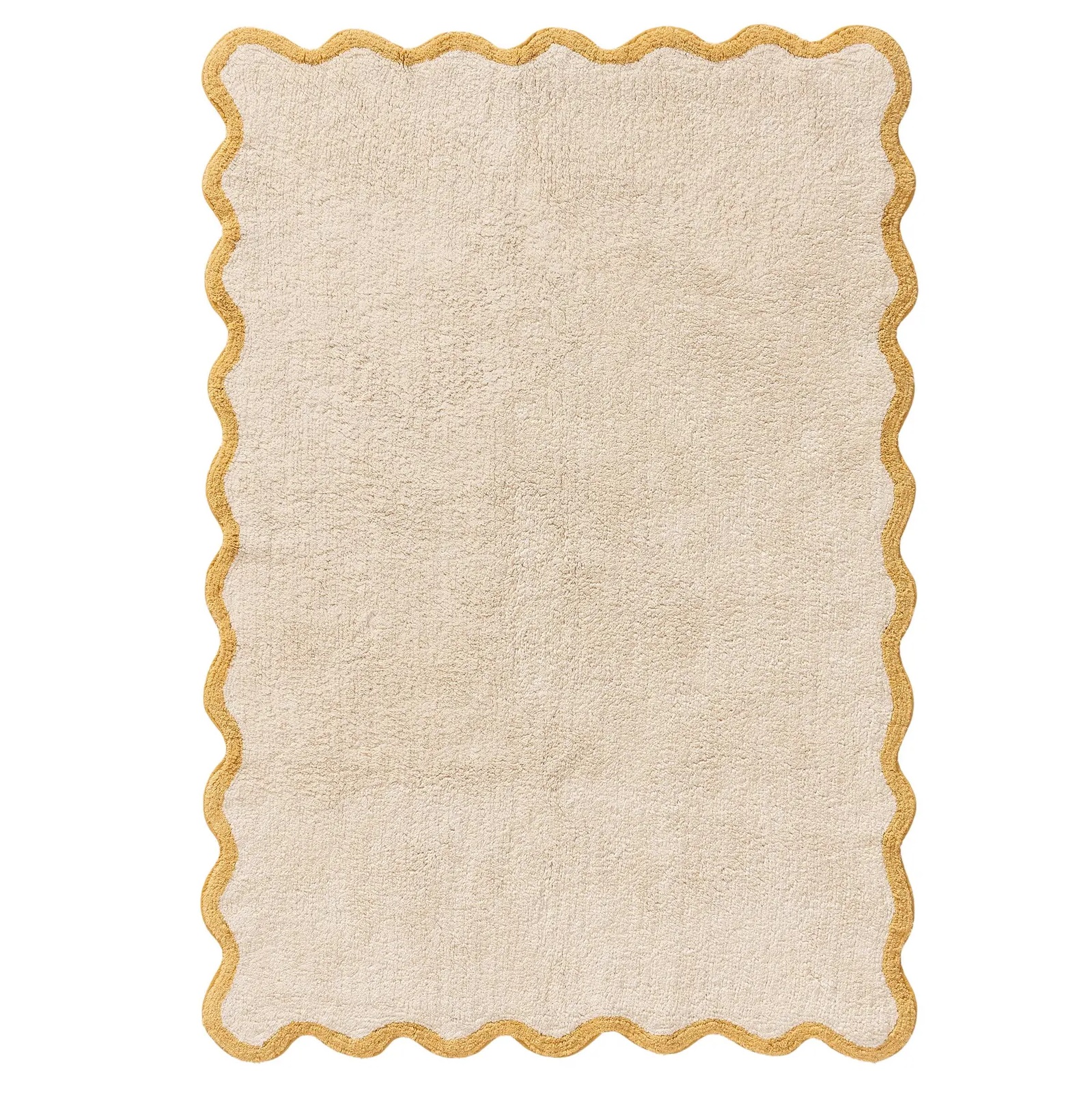Dywan dziecięcy nadający się do prania Emilia żółty BEN - 120x170