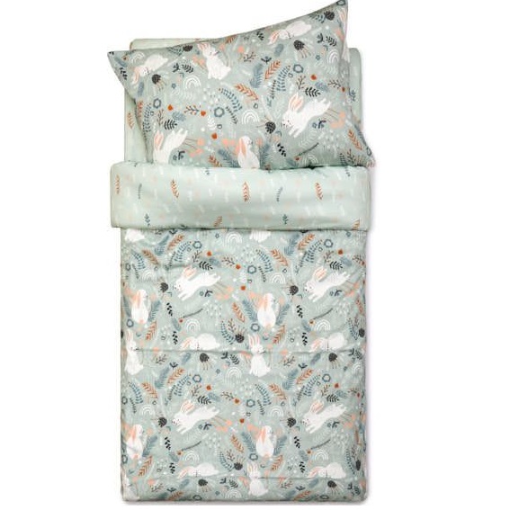 Komplet pościeli Rabbit FM - 120x80 cm + poduszka 40x60 cm - Nie