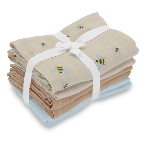 Muślinowe pieluszki 6 pack 70x70 cm Honeybee AG