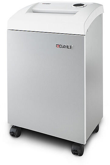 Niszczarka Dahle 104, pasek 5.8mm, 16 kartek, P-2/O-2/T-2/E-2 DIN, biały