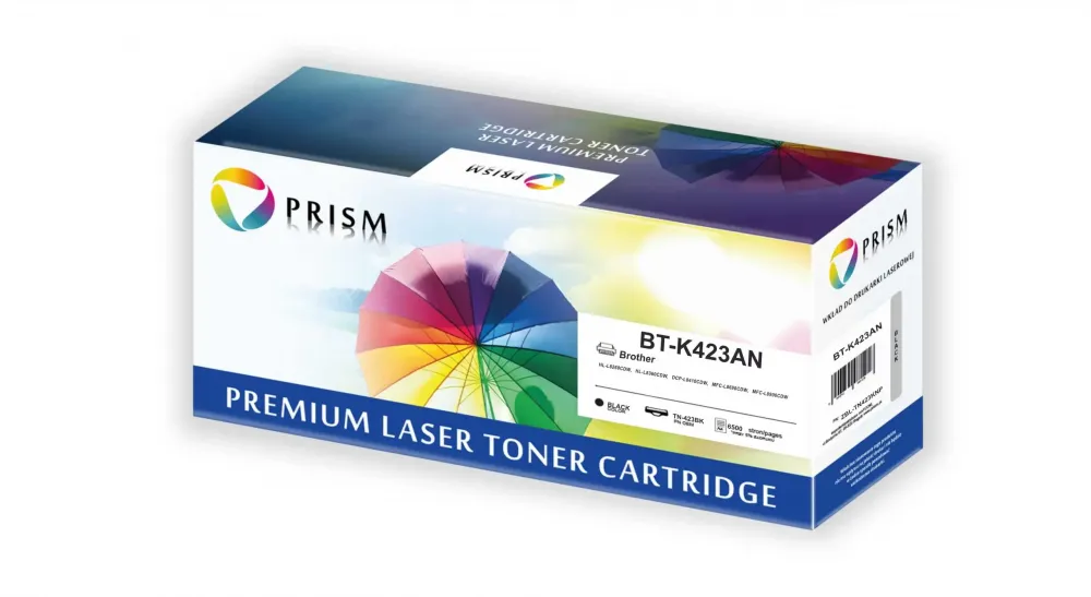 Toner Prism ZBL-TN423KNP (TN-423BK), 6500 stron, black (czarny)