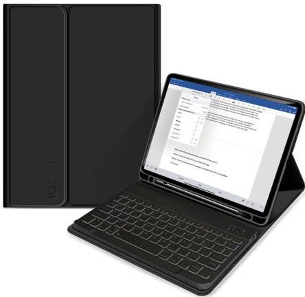 Etui z klawiaturą iPad 10.2 Tech-Protect, SC Pen + Keyboard, czarny