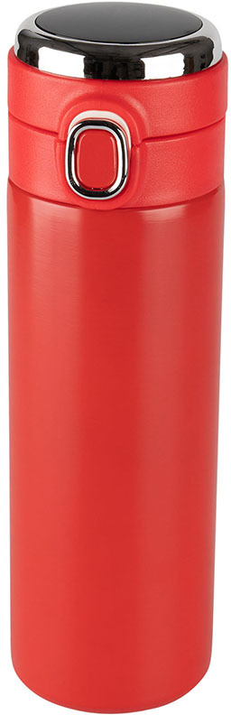Kubek termiczny z wyświetlaczem LED Altom Design, 420 ml, czerwony