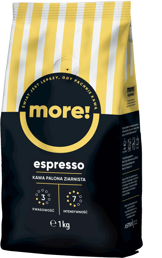 Kawa ziarnista Astra More Espresso, 1kg